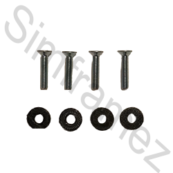 Spacers with bolts for monitor (M4 size)